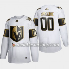 Vegas Golden Knights Custom Adidas 2019-2020 Golden Edition Weiß Trikot Authentic - Herren